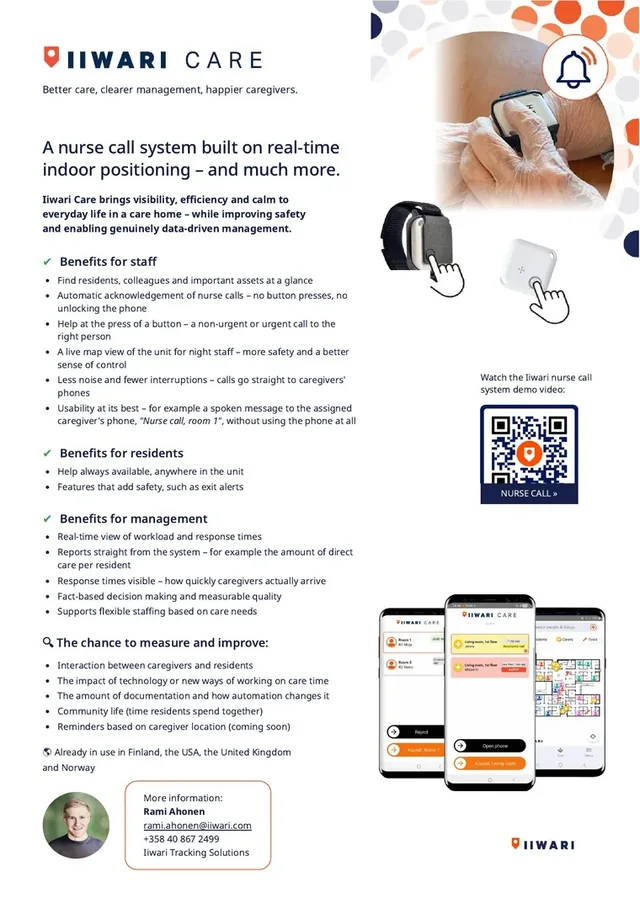 Iiwari Care brochure