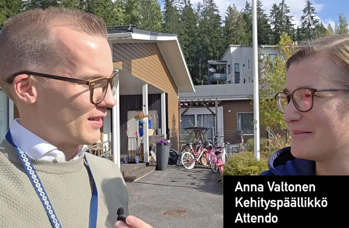 Attendon kehityspäällikkö Anna Valtonen